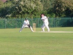 Skipper off the back foot